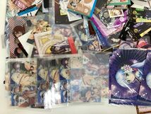 【現状】アニメ ゲーム 紙類 グッズ まとめ売り 鬼滅の刃 おそ松さん 他 ポストカード コースター クリアファイル 他_画像4