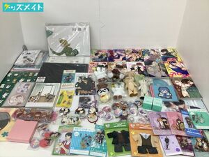 【現状】 アニメ BL グッズ まとめ売り 同級生 女装少年 おもらし男子 他 缶バッジ ぬいぐるみ ラバスト コミック 他