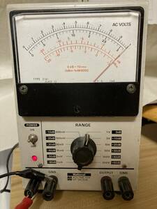 電子電圧計　National VP-9630A