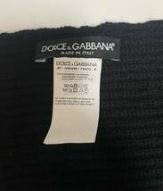 DOLCE&GABBANA ドルチェ＆ガッバーナ　カシミヤ　100% マフラー　_画像3