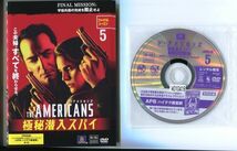 ●A2950 R中古DVD「ジ・アメリカンズ 極秘潜入スパイ ファイナルシーズン」全5巻【吹替有】ケース無 ケリー・ラッセル　レンタル落ち_画像1