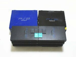 XA535◇ソニー PS2 本体 SCPH-15000×2 18000 30000 50000×2 ブラック メモリーカード付 // 計6点 // SONY プレステ2 TVゲーム / 現状渡し