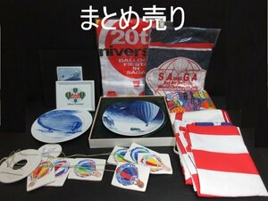 XA593△コレクター放出品! / 気球 /プレート皿/のれん/エプロン など//まとめ売り// 雑貨 陶器 インテリア/ 未使用＆中古品 / おまけ付き