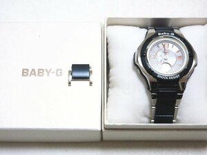 XA621◇カシオ BABY-G マルチバンド6 メンズ腕時計 BGA-1250C タフソーラー アナデジ 2針 ブルー×シルバー 白文字盤 / 超美品 / 現状渡し