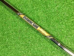 yy-3045 中古 ダイナミックゴールド/Dynamic Gold TOUR ISSUE EX WEIGHT LOCK　FLEX-S300 ウェッジ用 #10 33.1インチ