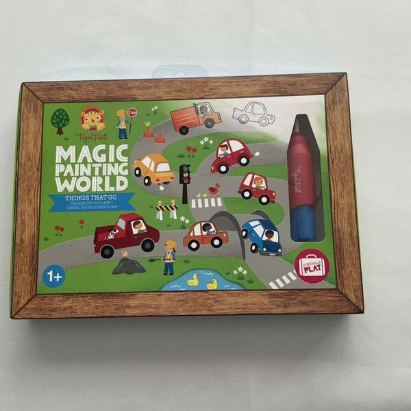 MAGIC PAINTING WORLD SAFARI ADVENTURES オーストラリア輸入雑貨何度も使える 汚れない水ぬりえ 水で浮き出るマジックペイントお絵かき