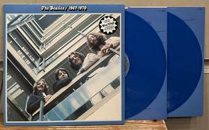 * rare!94 year EU repeated departure / limitation record 2LP*The Beatles The * Beatles / 1967-1970 (077779703906/PCSPP718) John Lennon* color record (Blue)