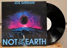 ◇UK盤!アナログ/LP◇Joe Satriani ジョー・サトリアーニ / Not Of This Earth (GRUB 7) Mick Jagger/Deep Purple/Chickenfoot_画像1