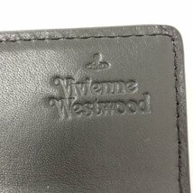 I967a [人気] Vivienne Westwood ヴィヴィアンウエストウッド 長財布 ブラック 総柄 小銭入れ お札入れ | ファッション小物 G_画像6