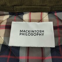 P242b [秋冬][人気] MACKINTOSH PHILOSOPHY ブルゾン トラディショナルウェザーウェアコラボ 42 カーキ WAVERLY HOOD | アウター G_画像4