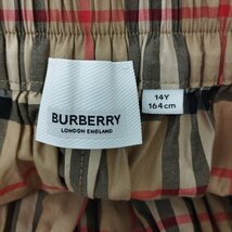 D128a [人気] BURBERRY バーバリー キュロットスカート 14Ｙ ブラウン ウエストゴム キッズ 女の子 | ボトムス G_画像3