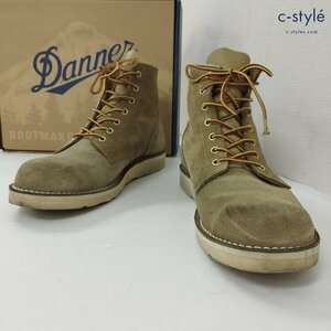 D237c [人気] DANNER ダナー D-4124 BE PAUL LINE US10 ベージュ ワークブーツ | シューズ K