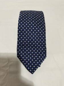 OLD ENGLAND ( Old England ) necktie navy blue * navy series secondhand goods old clothes 