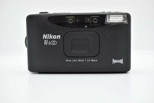 Nikon AF600 PANORAMA QUARTZ DATE Lens 28mm 1:3.5 Macro フィルムカメラ シャッター、フラッシュOK