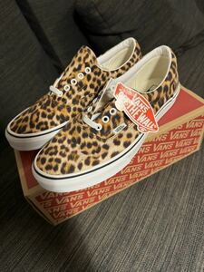 新品▼ 希少　バンズ　オーセンティック　レオパード柄　ヒョウ柄　VANS　28cm　AUTHENTIC　アニマル柄　エラ