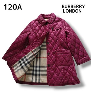 BURBERRY LONDON バーバリー キルティングジャケット ジャケット 女の子 中綿入り 120