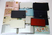 DS/DSLITE/Dsi/3DS/3DSLL本体ジャンク まとめて15個セット 任天堂/純正品 動作未確認のためジャンク品_画像1