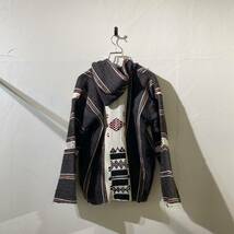 vintage euro native design Mexican parka ヨーロッパ古着 ビンテージ メキシカンパーカー デザインパーカー ネイティブパーカー 50s 60s_画像9