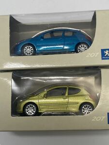 1/64 NOREV ノレブ Mini Jet 2種類まとめて PEUGEOT 207 プジョー207 美品