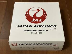 【新品・未展示】★ JCWings 1/200 JAPAN AIRLINES JAL 日本航空 B787-9 Reg-No.:JA861J Art-No.:No.XX2796