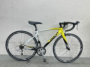 Giant defy ロードバイク　Sサイズ　シマノSORA 3x9s アルミフレーム　カーボンフォーク　通勤・通学に最適　ジャイアント 