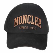 【中古】 MONCLER モンクレール ベースボール キャップ I10913B00046 0U082 ブラック 帽子 23034844 RS_画像3