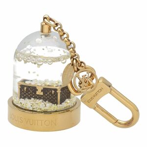 [ used ] LOUIS VUITTON Louis * Vuitton bag charm M67398 snow dome trunk rare collection 23028151MK