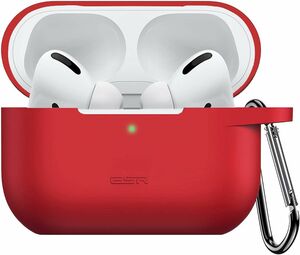 AirPods Pro 用ケース (2022/2019) 第2世代 ケース シリコン保護ケース カラビナ付き