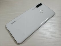 　★【35980WM】 ジャンク Y!mobile HUAWEI P30 lite MAR-LX2J パールホワイト SIMロック解除済 1円 ! 1スタ !_画像2