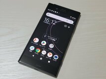 　★【35996WM】 ジャンク au SOV36 SONY Xperia XZ1 ブラック SIMロック解除済 1円！1スタ !_画像1