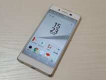 　★【36035WM】 ジャンク au SOV31 SONY Xperia Z4 ホワイト SIMロック解除済 1円！1スタ !_画像1