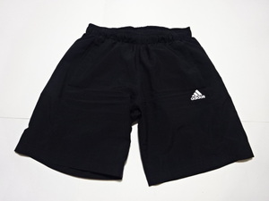 ■1111■アディダス●ADIDAS●ナイロンハーフパンツ L 黒●