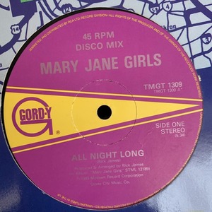 ◆ Mary Jane Girls - All Night Long ◆12inch UK盤 R&B 人気!!