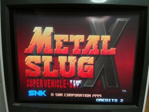 MVS　メタルスラッグＸ　NEOGEO　ROM　動作確認済み