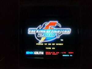 MVS THE KING OF FIGHTERS 2001 キング　オブ　ファイターズ2001 SNK 動作確認済み