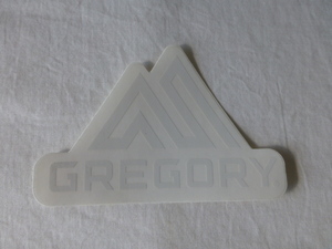  Gregory GREGORY стикер GREGORY Gregory новый Logo прозрачный x белый знак Gregory GREGORY gregory