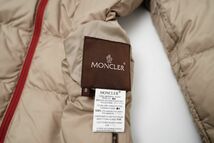 GO2551▲モンクレール/MONCLER ダウンジャケット リバーシブル ミンクファー ベージュ×レッド系 レディース サイズ0_画像8