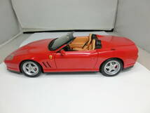 Mattel FERRARI 550 BARCHETTA 1/18 箱無し 難あり_画像2