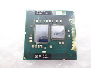 複数入荷 CPU Intel Core i5-520M 2.40GHz SLBU3 中古動作品