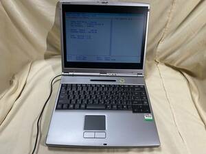 部品取り用ジャンクSHARP PC-SV1-5CC/Duron 850MHz/256MB/30GB/No1695