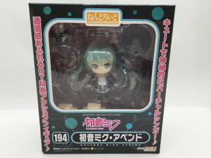 未開封 【 ねんどろいど 194 初音ミク アペンド グッドスマイルカンパニー 国内正規品 】検索タグ)フィギュア アニメ 保管品 HT