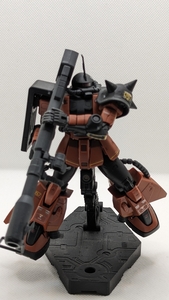 バンダイ 1/144 RG◎MS-06R-2 ギャビー・ハザード専用ザクII　ジャンク