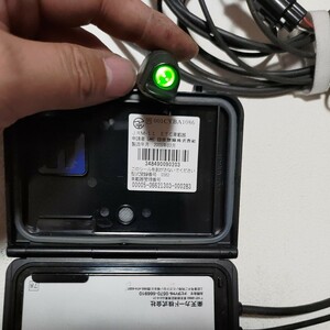 【JRM-11】☆通電、ETCカードok 匿名ゆうパケット、コンパクト配送 　バイク用ETC ETC 自主運用 バイク専用 ETC車載器 セットアップ済 