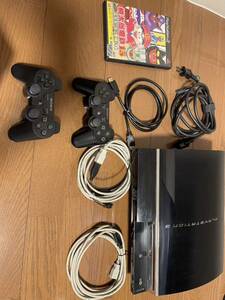 SONY PS3本体 60GB CECHA00 PS2・PS3 ソフト 起動確認済み/ソニー プレステ3 PlayStation3/システムソフトウェア ver.4.89 おまけ付