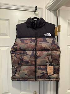 L THE NORTH FACE Novelty Nuptse Vest TF North Face Novelty -npsi the best npsi down down vest TNF duck camouflage ND92339