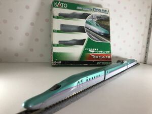 nゲージ KATO E5系　はやぶさ 新幹線 10-857 基本セット3両　JR