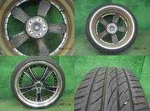 Weds　MAVERICK 005S　20インチ　8.5J　9.5J　5-1143　42　225/35ZR20　245/35ZR20　タイヤ付き　230178_画像5