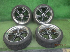 Weds　MAVERICK 005S　20インチ　8.5J　9.5J　5-1143　42　225/35ZR20　245/35ZR20　タイヤ付き　230178