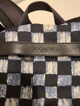 コーチ　リュック COACH テック テライン パック グラフィック チェック_画像2