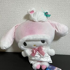 【未使用品】マイメロ ホワイトスノーベアBIGぬいぐるみ